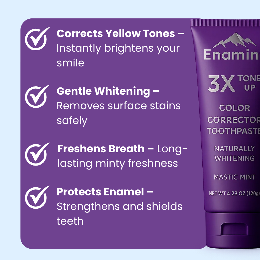 Enamint- color corrector toothpaste