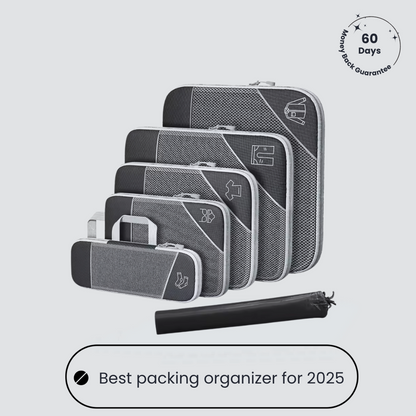 Compression Packing Organizer Cubes