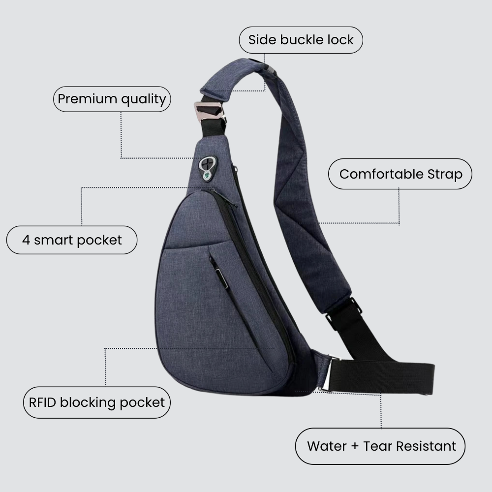 Anti-theft Sling Bag