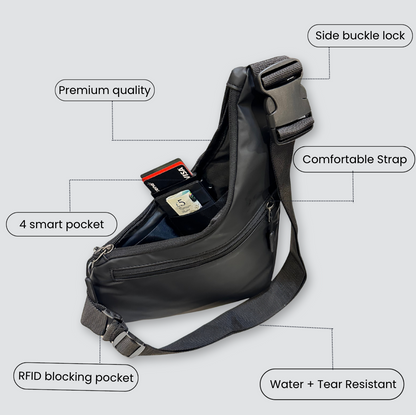 Anti-Theft Crossbody Bag