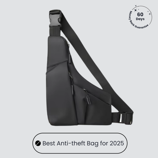 Anti-theft cross-body bag