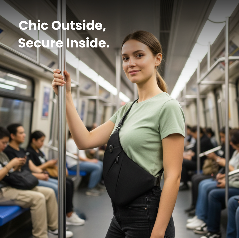 Anti-Theft Crossbody bag 2.0