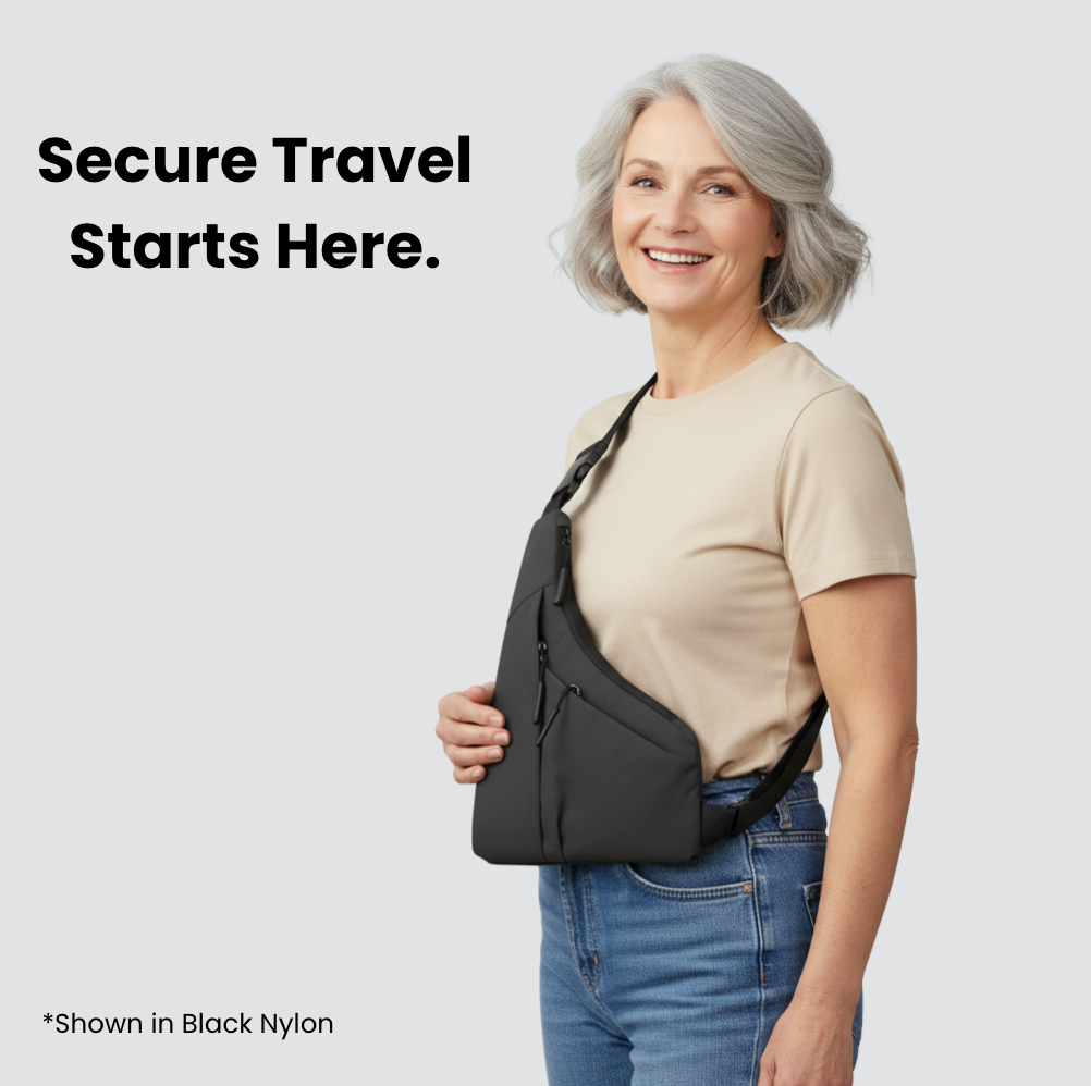 Anti-Theft Crossbody Bag
