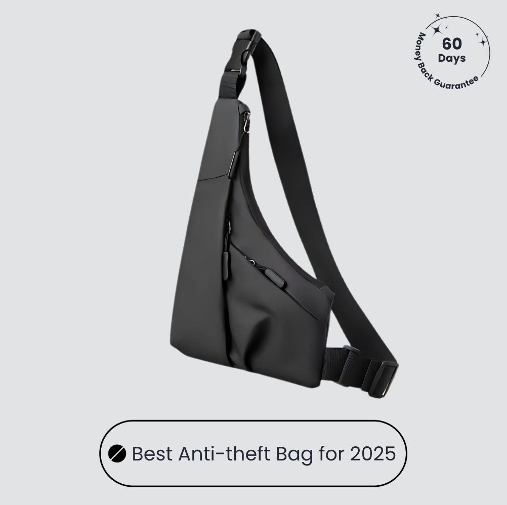 Anti-Theft Crossbody Bag