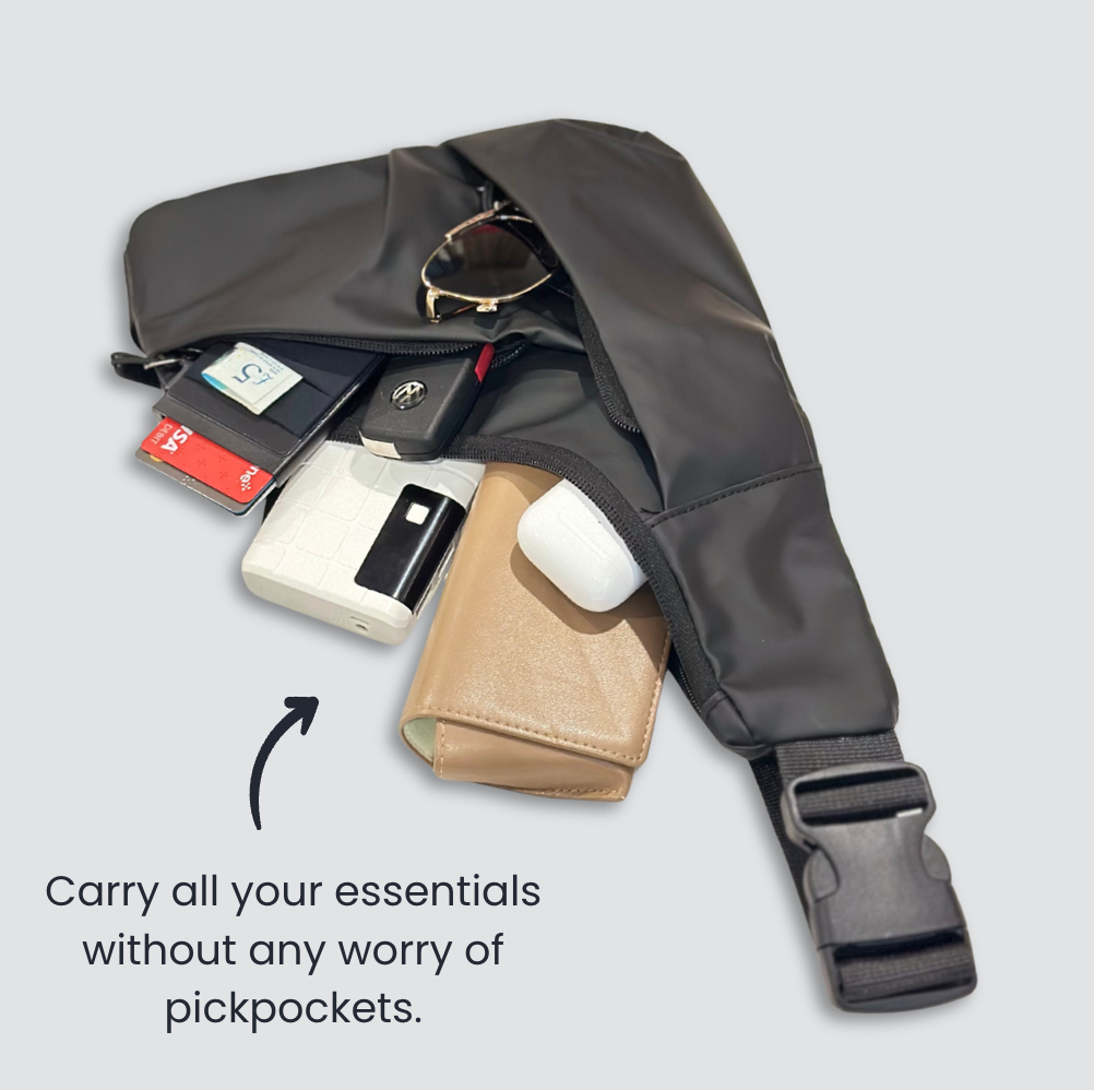 Anti-Theft Crossbody Bag
