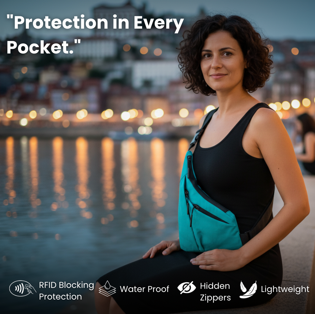 Anti-Theft Crossbody Bag
