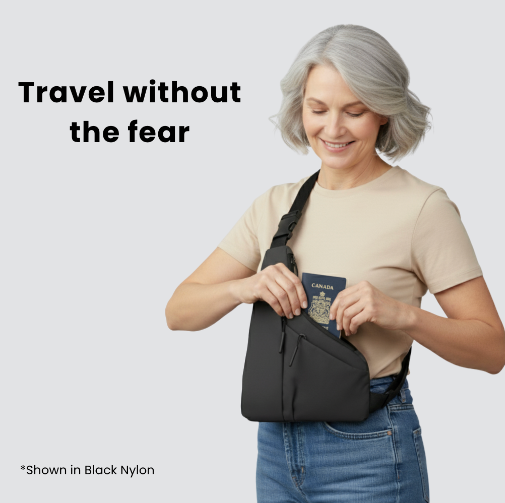 Anti-Theft Crossbody Bag
