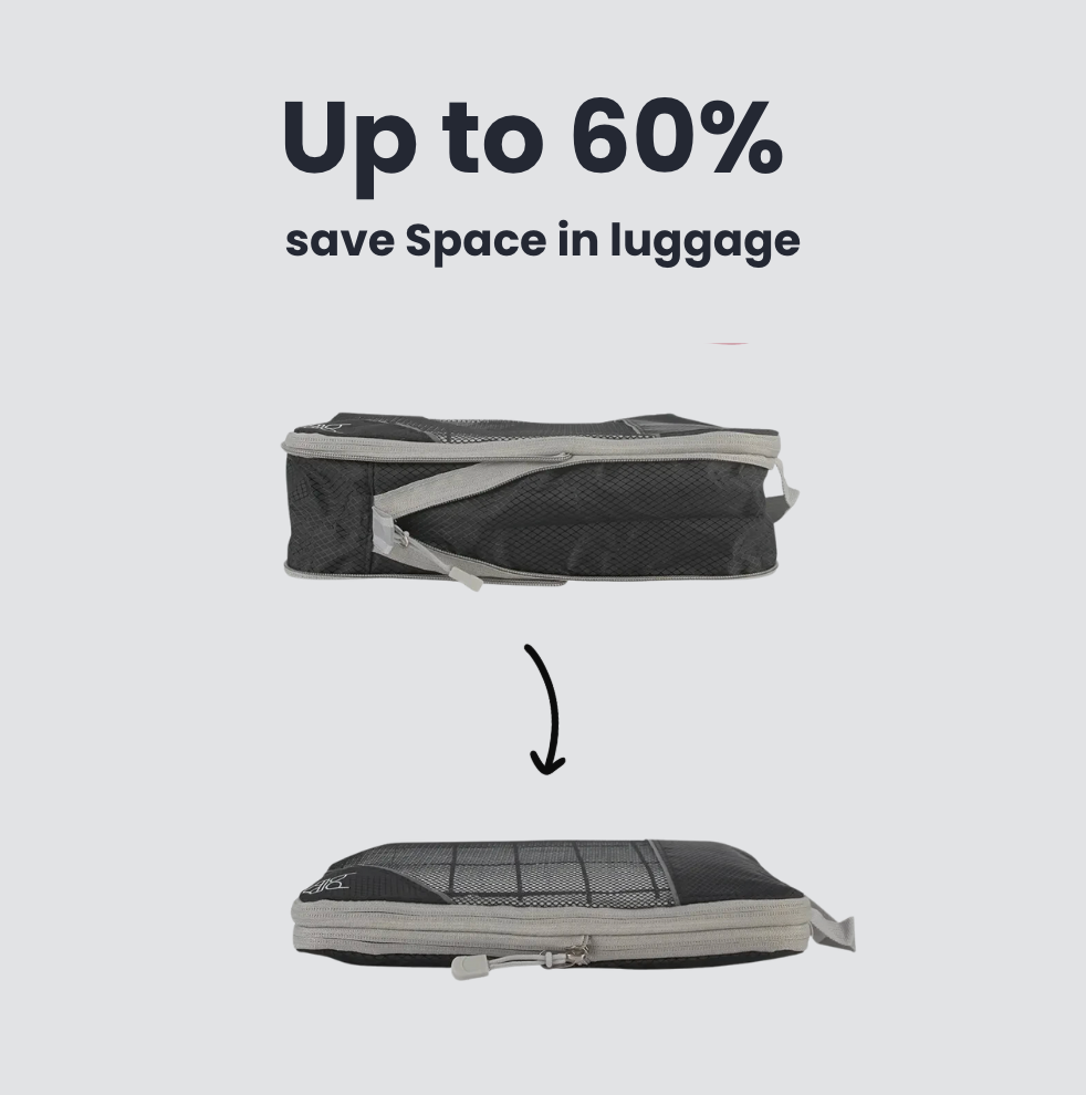 Compression Packing Organizer Cubes