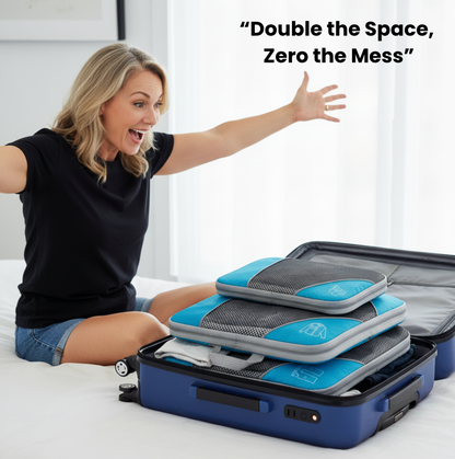 Compression Packing Organizer Cubes