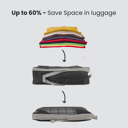 Compression Packing Organizer Cubes