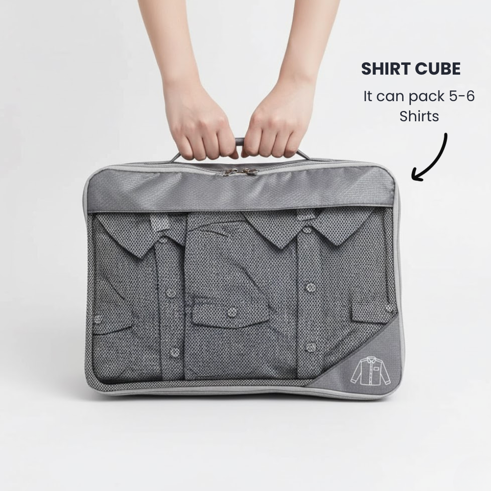 Compression Packing Organizer Cubes