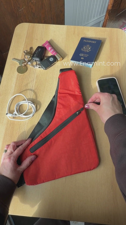 Anti-Theft Crossbody Bag